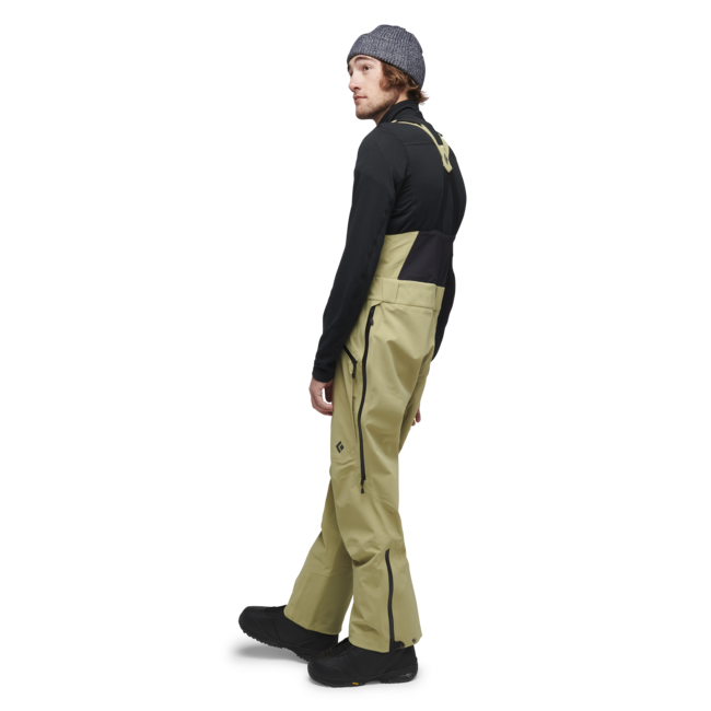 Black Diamond Recon Stretch Bibs штани чоловічі з лямками, кедровий зелений
