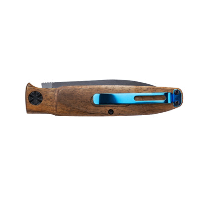 Walther BWK 5 ніж blue wood горіх