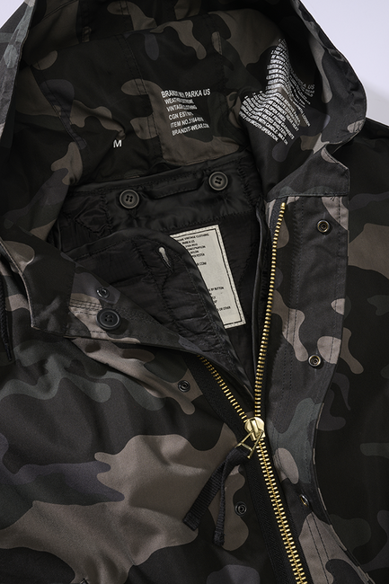 Brandit M51 US Parka, темний камуфляж