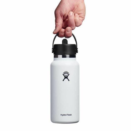 Hydro Flask termofляша wide mouth Flex Straw Cap 946 ml біла