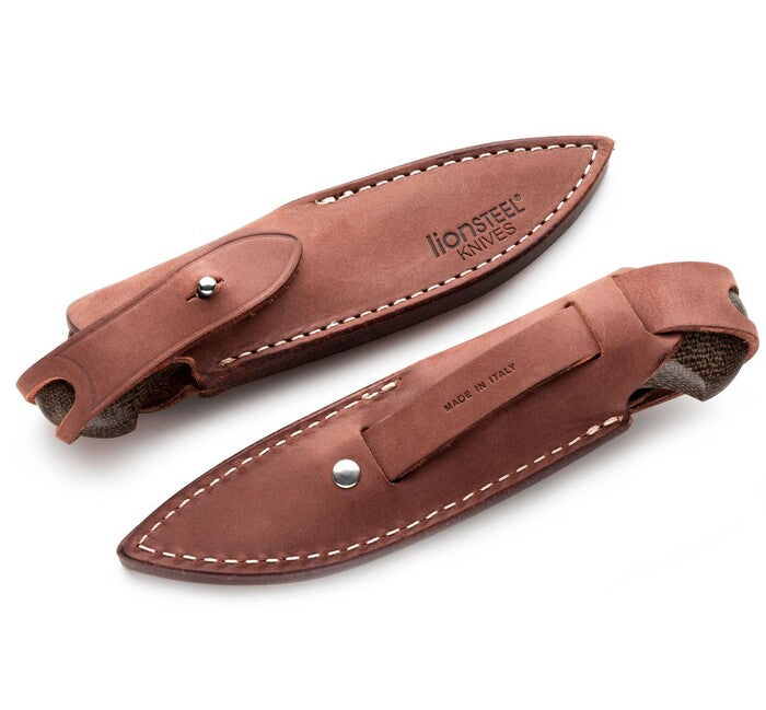 Lionsteel WILLY WL1 ніж з фіксованим лезом та руків'ям із мікарти CVG