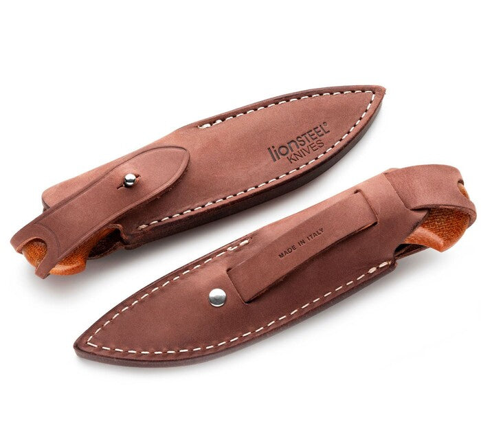 Lionsteel WILLY WL1 ніж з фіксованим лезом та рукояткою з мікарти CVN