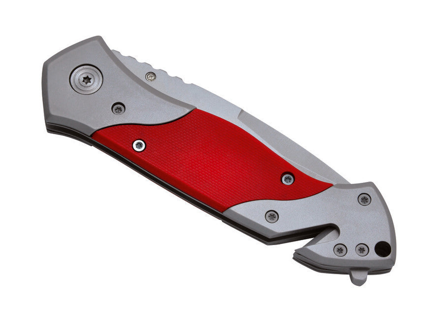 Baladeo ECO067 Rescue спасательный нож, красная G10