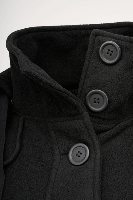 Brandit Square Fleece куртка жіноча, чорна
