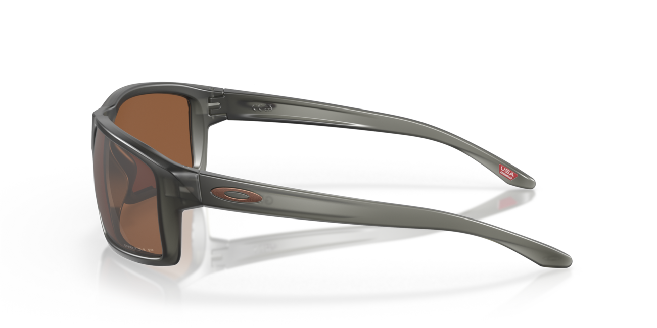 Oakley GIBSTON сонячні окуляри з оправою Matte Grey Smoke і лінзами Prizm Tungsten Polarized, 61