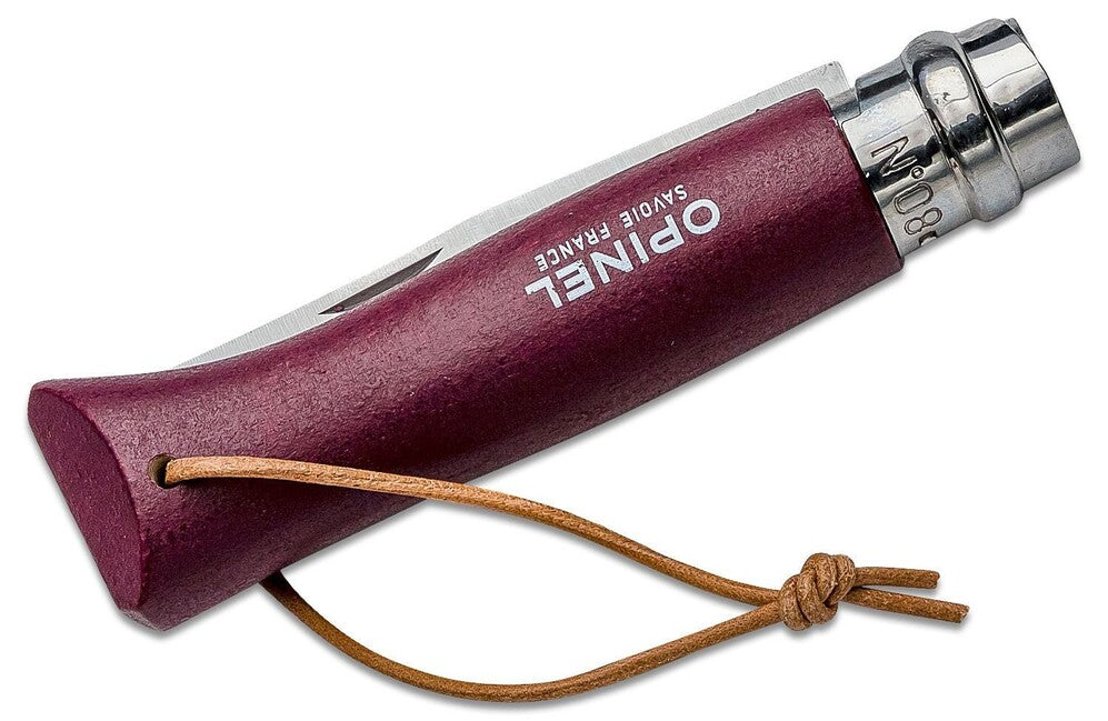 Opinel VRI N° 08 Trekking складний ніж, бордовий