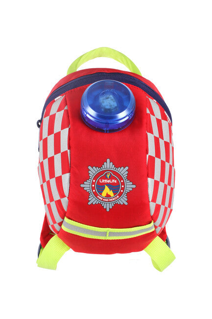 LittleLife Fire 2 L рюкзак для малюків з миготливим ліхтаром Emergency
