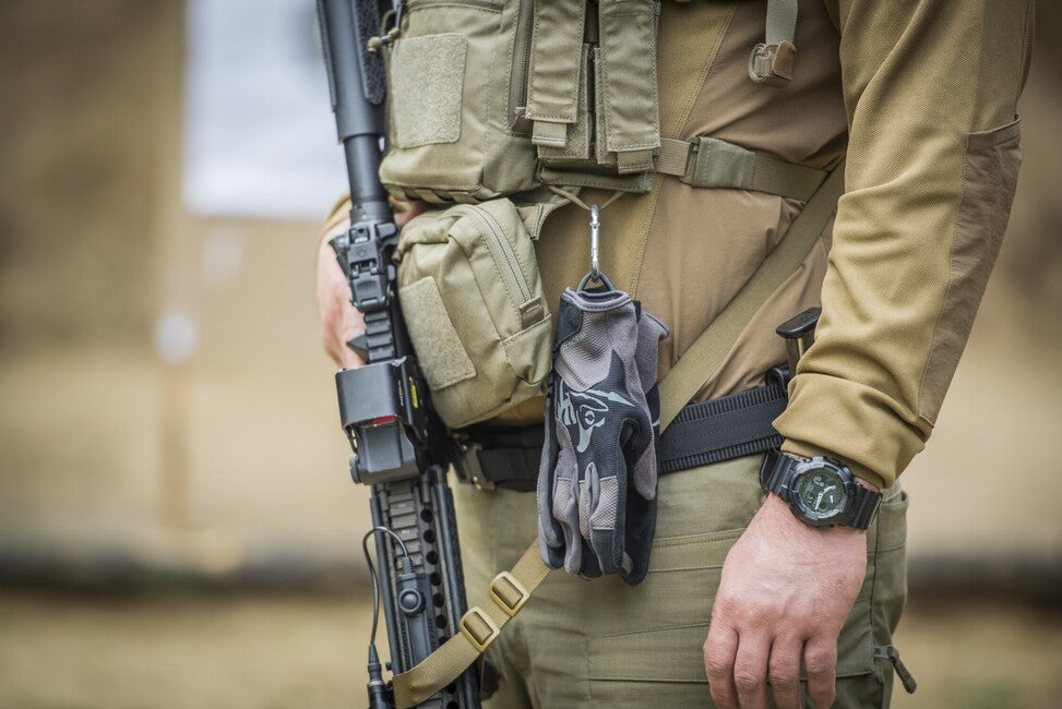 Helikon-Tex All Round Tactical рукавиці, койотовий коричневий / адаптивний зелений
