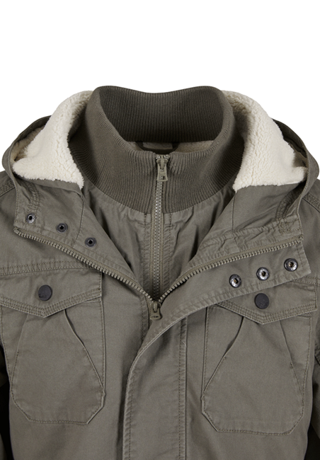 Brandit Meadow Jacket зимова куртка чоловіча, оливкова