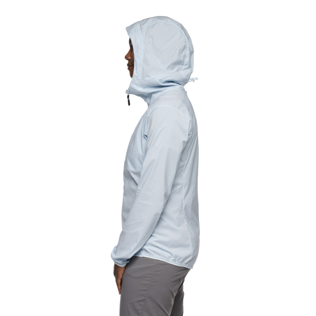 Black Diamond Alpine Start Hoody ультралегка софтшел куртка жіноча, belay синій