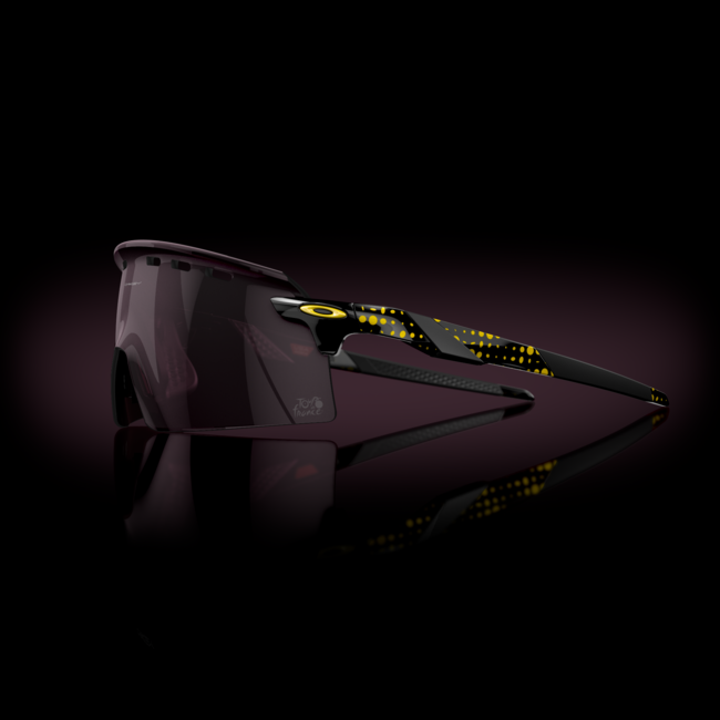 Oakley ENCODER STRIKE VENTED сонячні окуляри з оправою Black Ink та лінзами Prizm Road, 39, Titanium