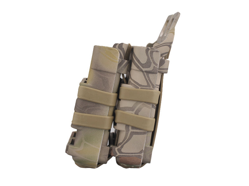 Emersongear Fast Mag Friction Gen 3 пластиковий чохол на два магазини, Mandra камуфляж