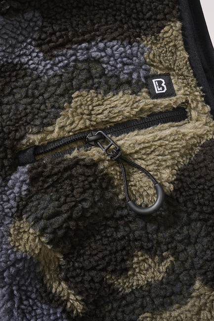 Brandit Teddyfleece жилет флісовий, темний камуфляж
