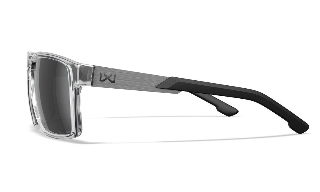 Wiley X Apex сонячні окуляри, Captivate Сірий/ Gloss Crystal Clear