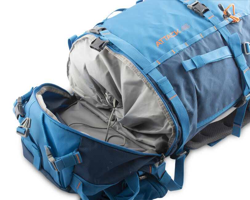 Pinguin Attack 45 рюкзак nylon, 45 L, чорний