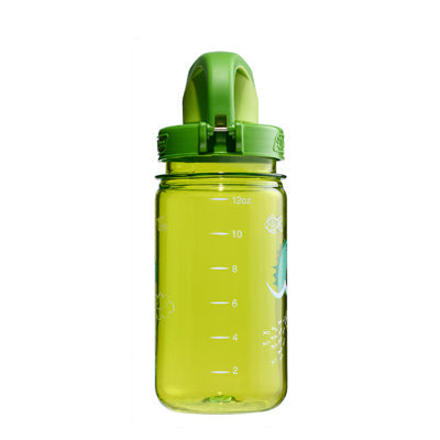 Nalgene Grip-n-Gulp Sustain пляшка дитяча для води, green nessie, 0,35 L