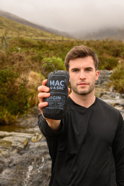 Mac in a Sac Origin 2 водонепроникна куртка UNI, чорна