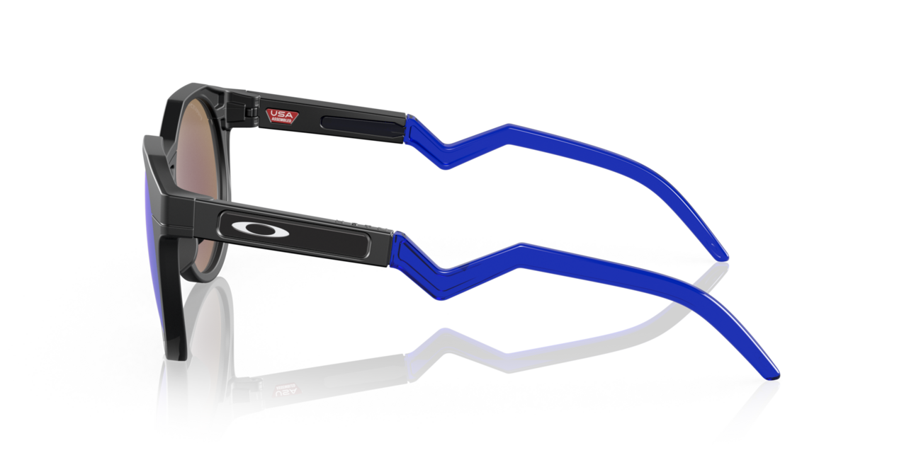Oakley HSTN сонячні окуляри з оправою Matte Black і лінзами Prizm Sapphire Polar, 52