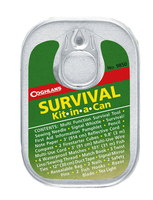 Coghlans Kit-in-a-Can набір для виживання