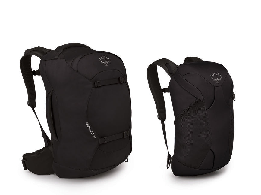 OSPREY Farpoint 55 дорожний рюкзак, чорний