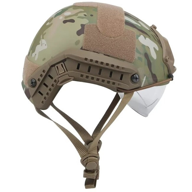 DRAGOWA Tactical Fast MH тактичний шолом з окулярами Charger, AT (без сертифікації)