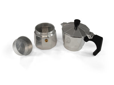 Origin Outdoors Espresso кавоварка на 9 чашок, нержавіюча