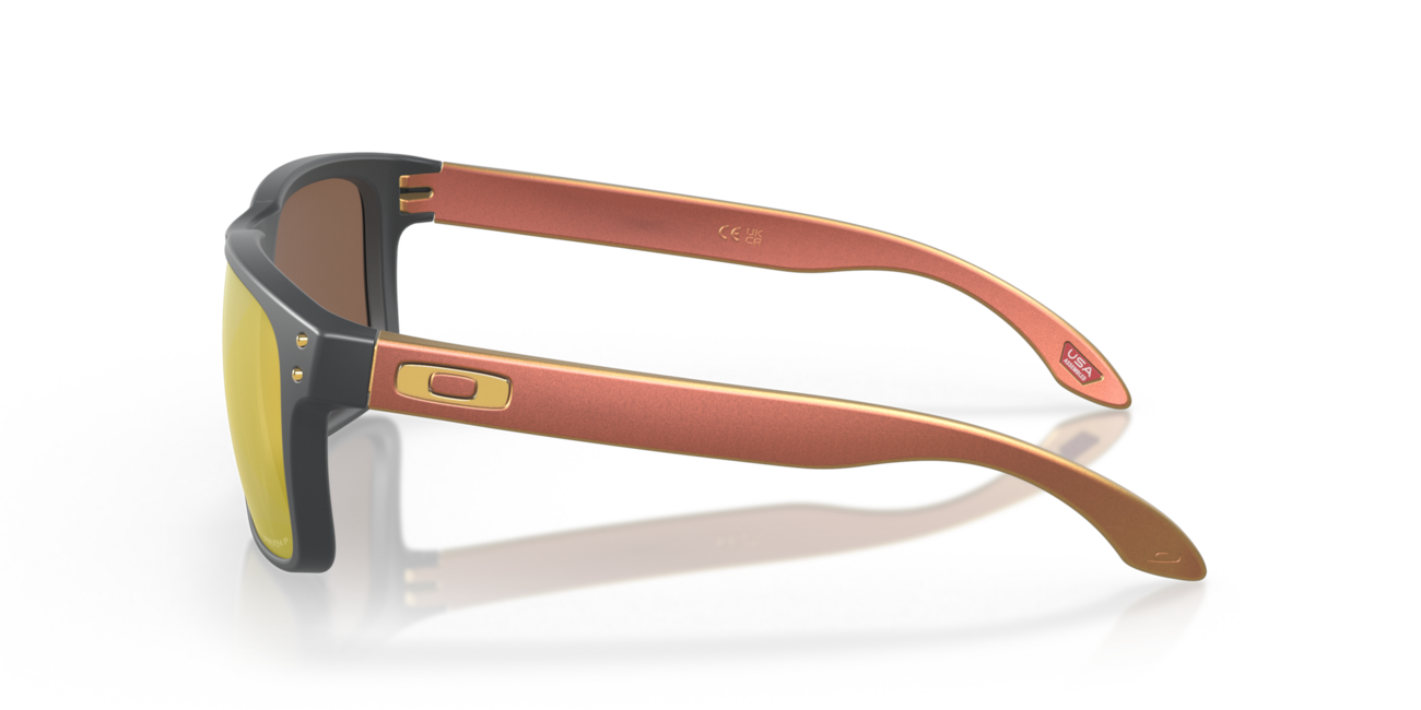Oakley HOLBROOK сонячні окуляри з оправою matte carbon та лінзами prizm 24k polarized, 57