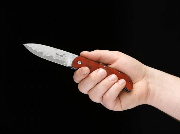Böker Plus Exskelibur складний ніж, 9 см, дерев'яний