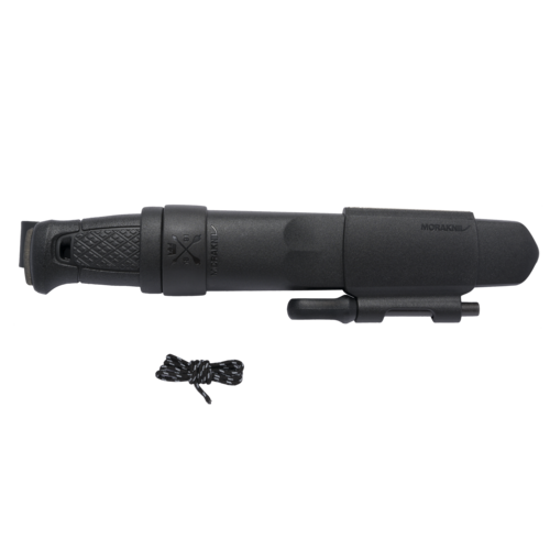 Morakniv Garberg BlackBlade ніж для активного відпочинку з комплектом для виживання, чорний