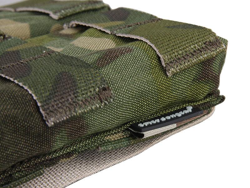 Emersongear модульний відкритий подвійний чохол на магазини 5.56, чорний, 500D