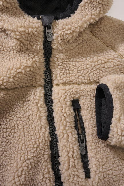Brandit Teddyfleece куртка дитяча з капюшоном, верблюжий