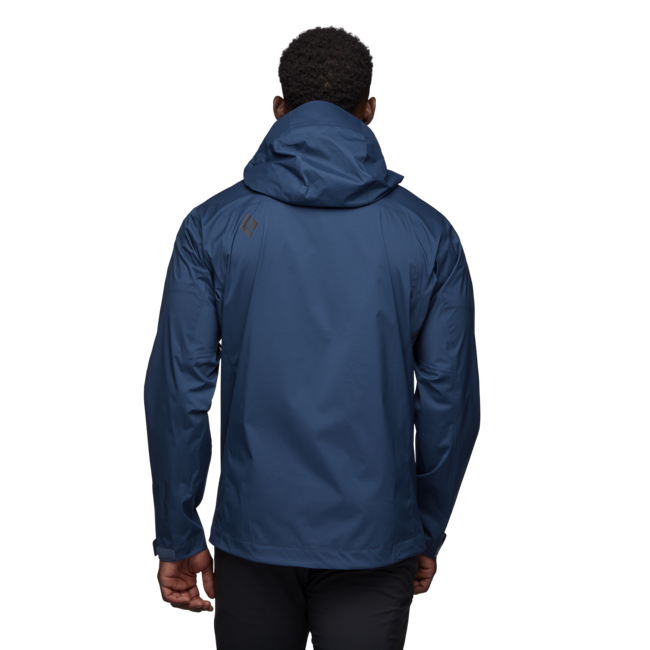 Black Diamond Stormline Stretch Rain Shell непромокаюча куртка чоловіча, індиго