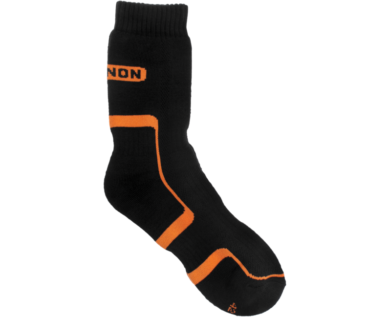 BENNON TREK SOCK тrekові шкарпетки, чорна/помаранчева