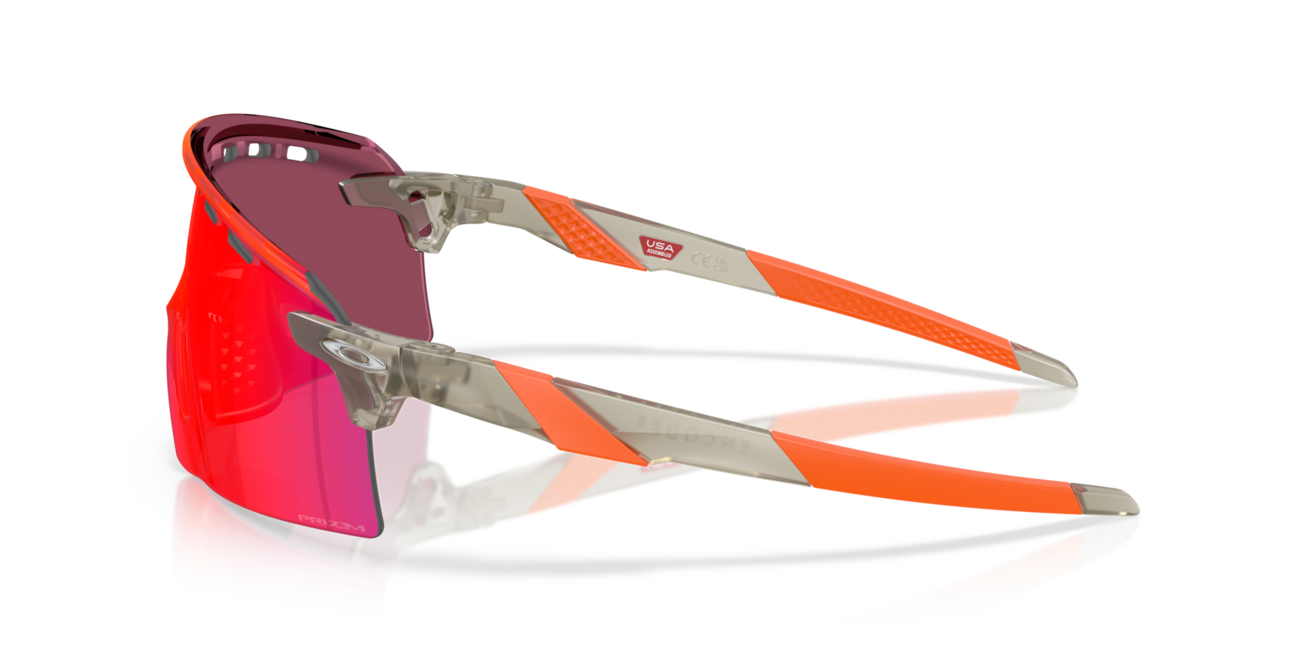 Oakley ENCODER STRIKE VENTED сонцезахисні окуляри з оправою матовий сірий чорнило та лінзами Prizm Road, метал, 39