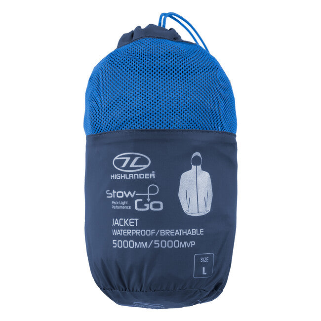 Highlander Stow and Go дощовик, темно-синій