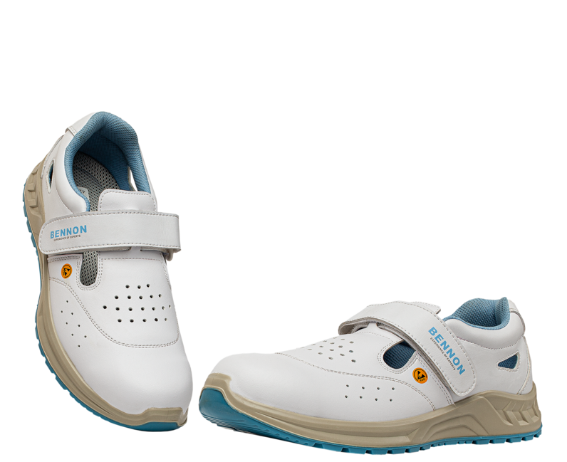BENNON WHITE S1 ESD робочі сандалі