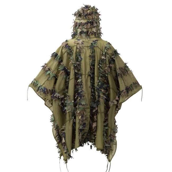 Helikon-Tex LEAF GHILLIE пончо, US вудленд