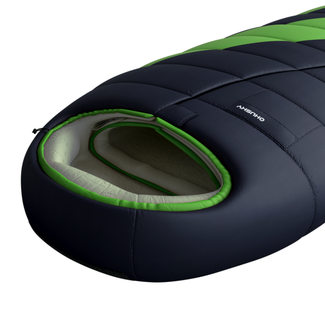 HUSKY Espace синтетичний триссезонний спальний мішок -5, зелений