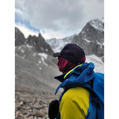 Origin Outdoors мериносовий багатофункціональний шарф outdoor, бордовий