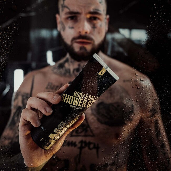 ANGRY BEARDS Urban Twofinger гель для душу для тіла та геніталій, 230 ml