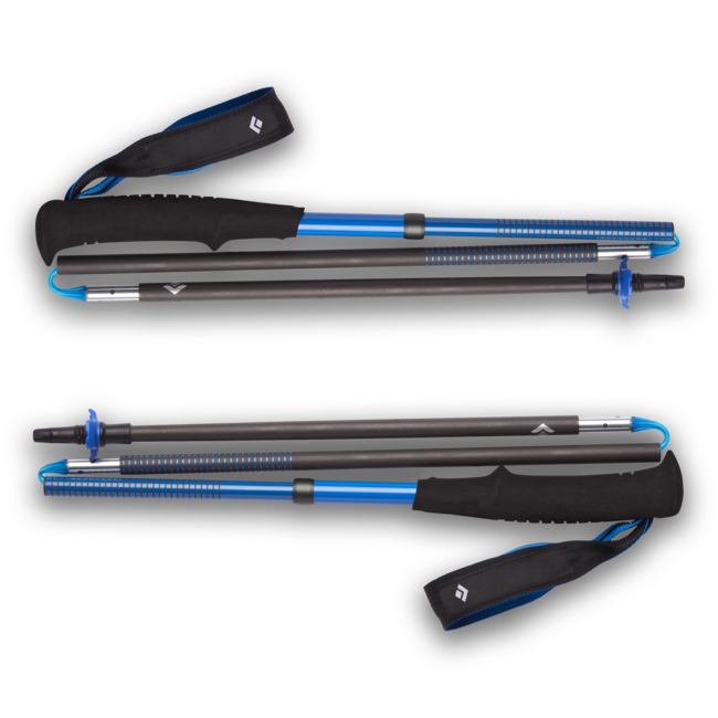 Black Diamond Distance Carbon Z тренінгові палиці, ультра синій