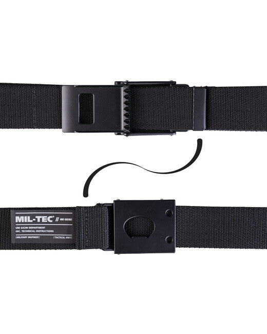 Mil-Tec Defense Flex ремінь 40mm, чорний