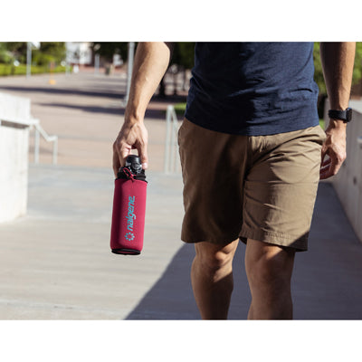 Nalgene чохол для пляшки неопреновий, малий, червоний