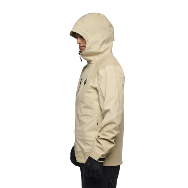 Black Diamond Recon Stretch Pro Shell лижна куртка чоловіча, хакі