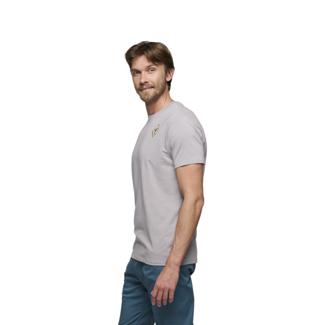 Black Diamond Mono Pocket футболка чоловіча з коротким рукавом, пьютер