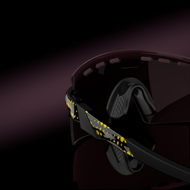 Oakley ENCODER STRIKE VENTED сонячні окуляри з оправою Black Ink та лінзами Prizm Road, 39, Titanium