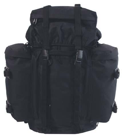 MFH BW Mountain рюкзак, чорний, 80L