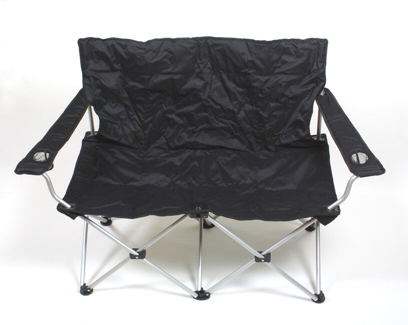 BasicNature Love Seat дорожне крісло, чорне