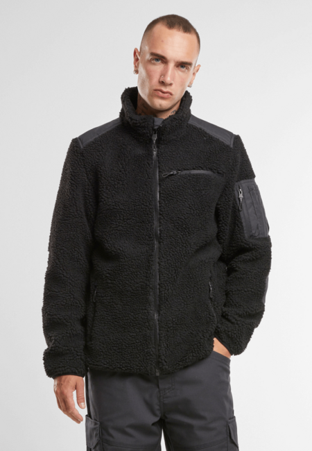 Brandit Ramble флісова куртка чоловіча Teddyfleece, чорна