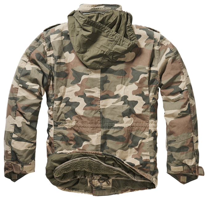 Brandit M65 Giant зимова куртка, light woodland